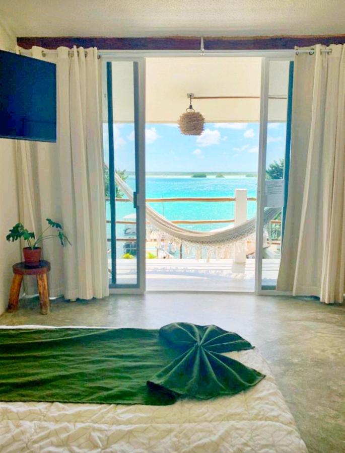 Tropic Bacalar Hotel Bagian luar foto