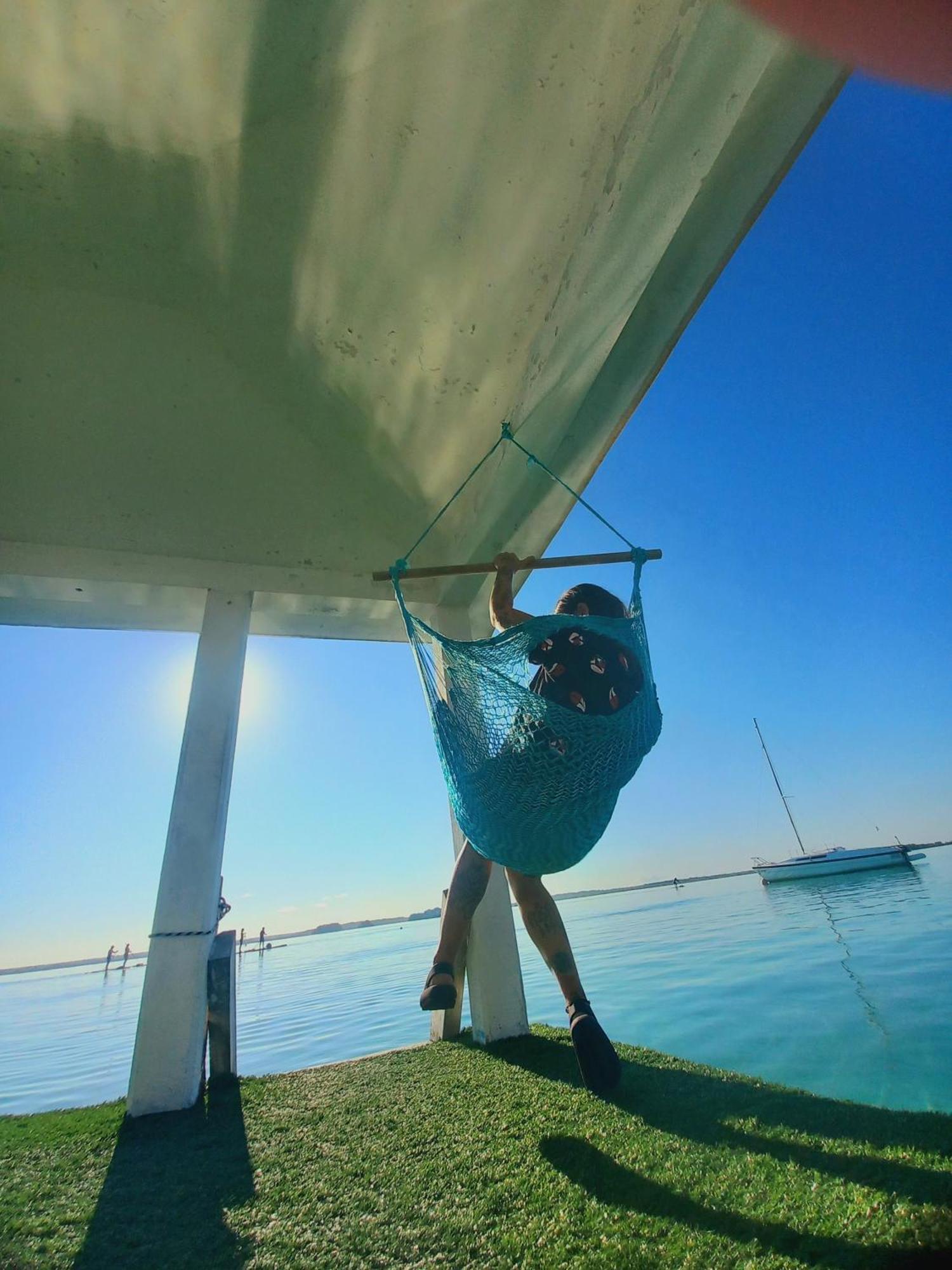 Tropic Bacalar Hotel Bagian luar foto